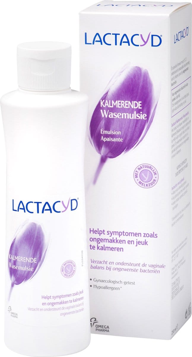 Lactacyd Kalmerende Wasemulsie - 250 ml - Intiemverzorging Wasemulsie