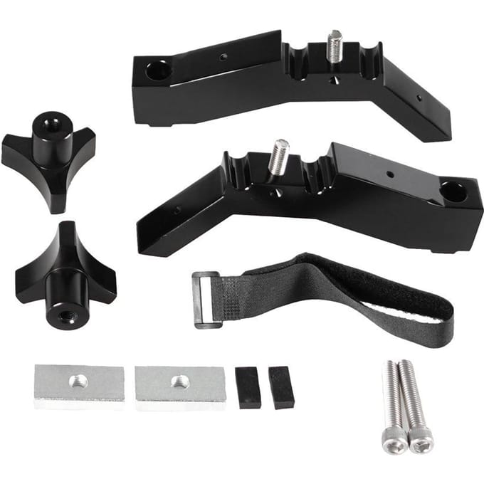 Jack Bedmontage Aluminiumlegering Hoge Hefjack Montagebeugel Kit Vervanging voor Tacoma2005+ zwart