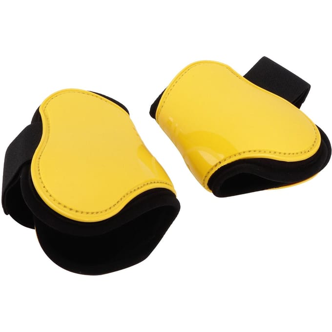 Bottes de tendon pour cheval 4 PIÈCES Bottes protectrices confortables et réglables pour le saut d'obstacles Type 1 yellow