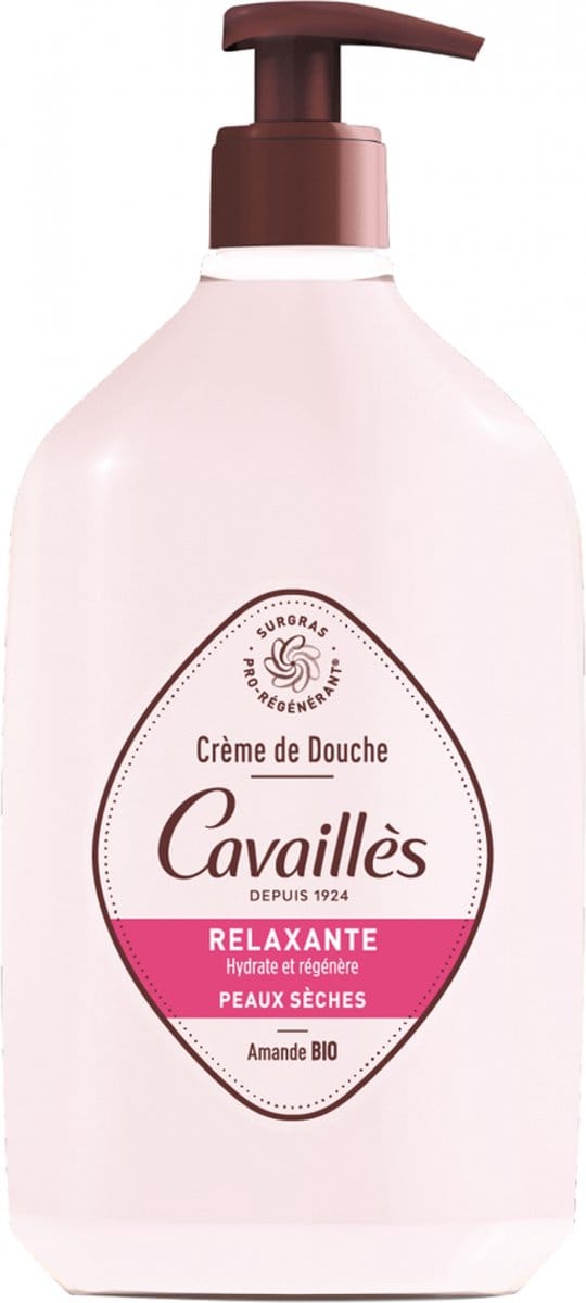 Roge Cavailles Douche Relaxante 750ml Douchegel Roze