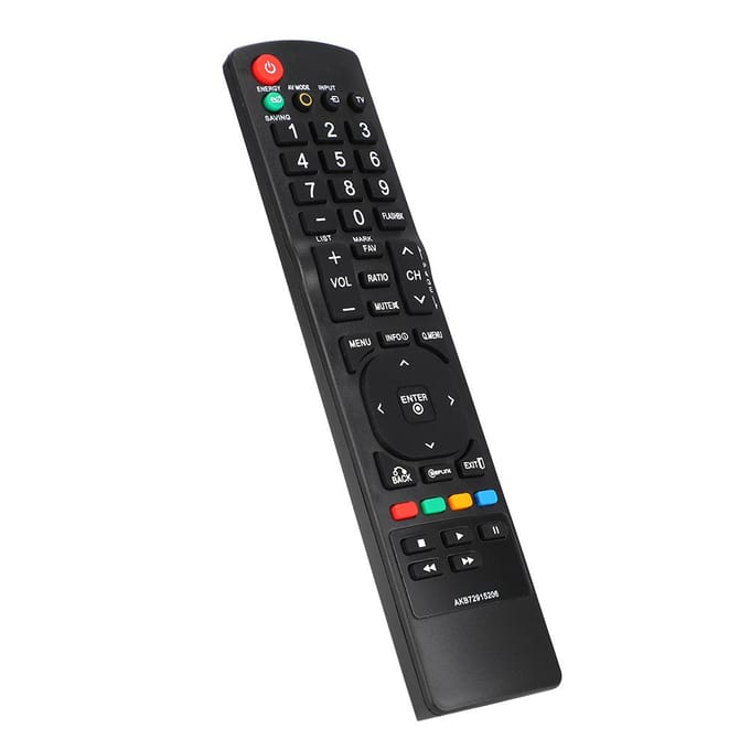 TV Televisie Afstandsbediening Veiligheid Vervangingsaccessoire voor LG AKB72915206 Zwart black