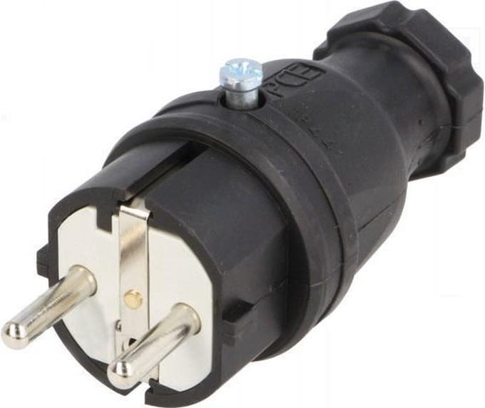 250V stekker met randaarde - IP44 - premium