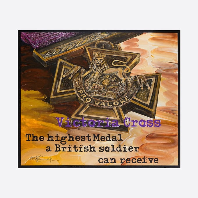 Zeefdruk Airborne Collection - Victoria Cross