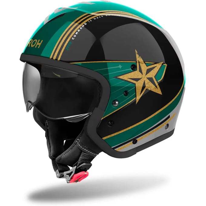 Jet motorhelm Airoh J 110 Command