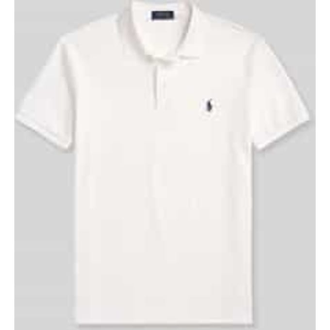 regular fit poloshirt van katoenmix