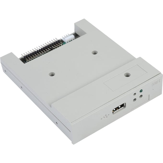 SFR1M44-U 3,5 inch 1,44MB USB SSD Floppy Drive Emulator Plug and Play gray