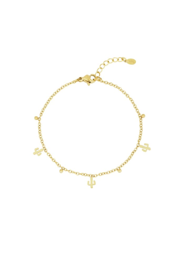 Gouden Dames Armband Topkwaliteit - Verkleurt niet - Cadeau - Goudlief