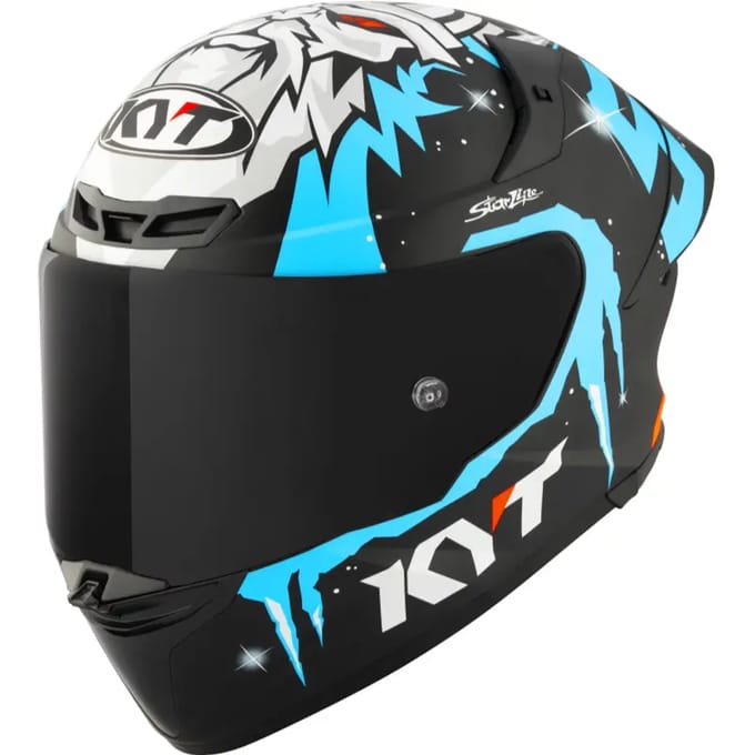 Volle motorhelm Kyt TT-Revo Masia Replica