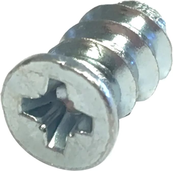 Meubelschroef euro 14mm gegalvaniseerd 20 stuks