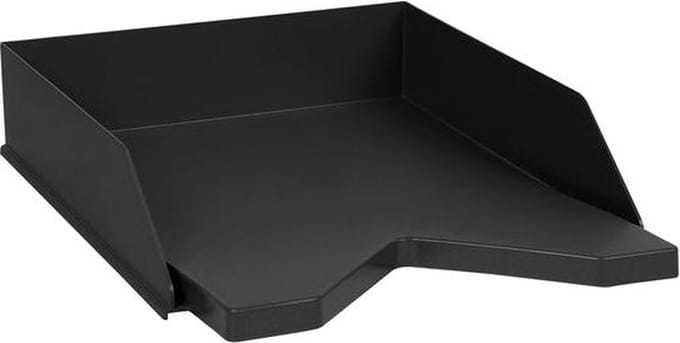 Brievenbak Quantore zwart 100% gerecycled | 6 stuks