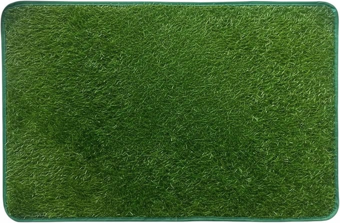 Hondengrasmat - Kunstgras pad - Zindelijkheidstraining - Realistische textuur - 46x71 cm - Groen