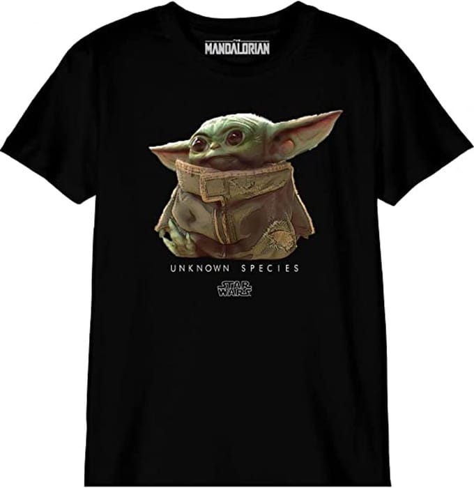 The Mandalorian - Black Men's T-shirt The Child Logo - 8 years