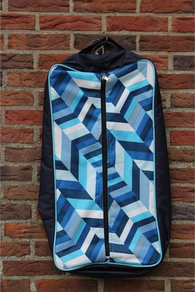 MHS Hoofdsteltas One Size Blue Arrow