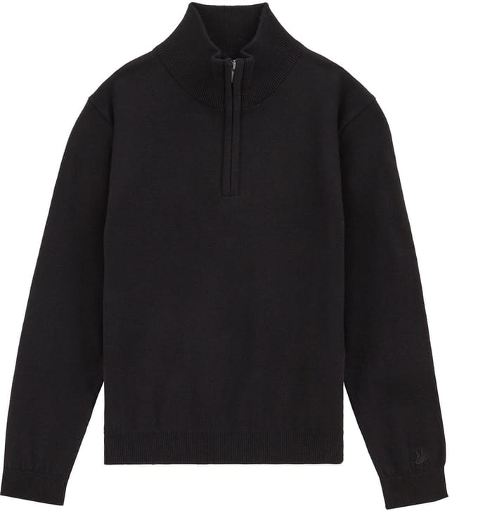 WE Fashion Jongens gebreide trui met quarter-zip