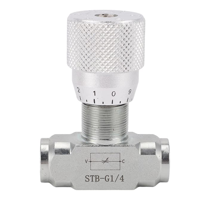 G1 4 Hydraulische Flow Control Klep Bidirectionele Restrictor Klep voor 0,8 2 Ton Mini Graafmachines