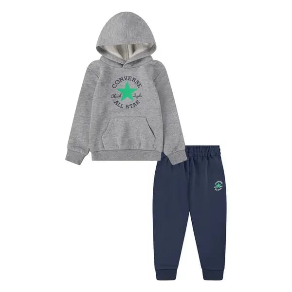 Kinder fleece set met capuchon Converse Dissected CTP