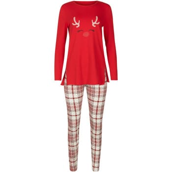 Pyjama-sets Lisca Holiday Pyjama legging tuniek lange mouwen Cheek