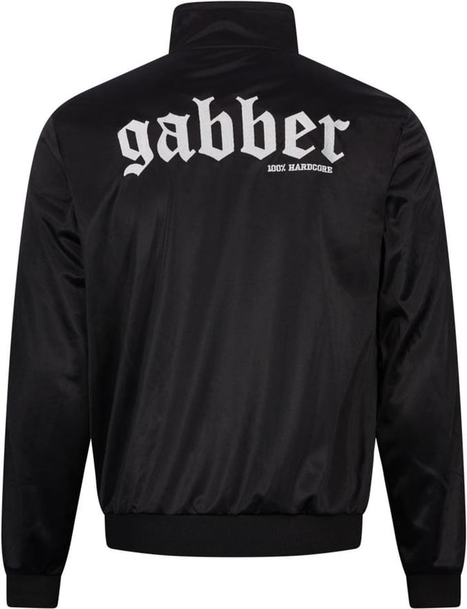 Gabber Trainingsjack Zwart - Maat: L