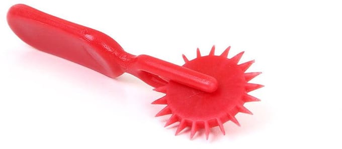 Kiotos - Plastic Mini Pinwheel - Rood