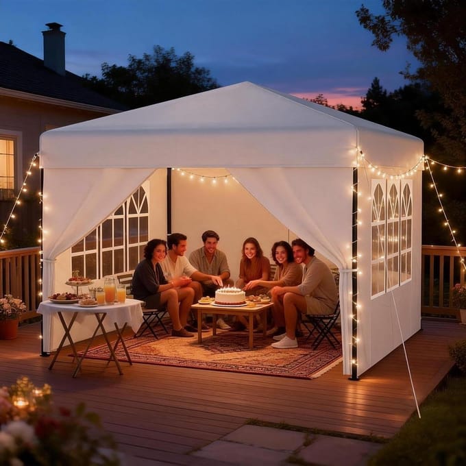 Easy up Partytent - Paviljoen - Buiten Comfort