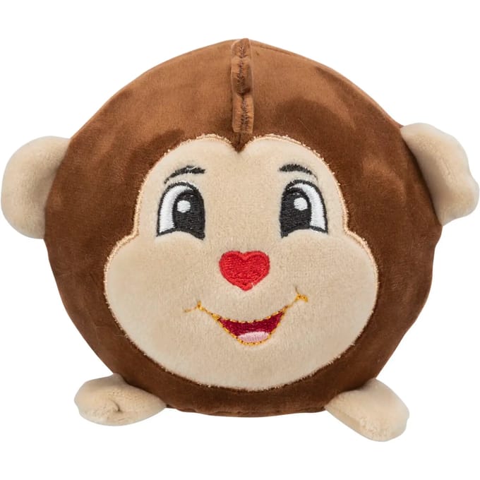Rond pluchen aapje voor honden Trixie
