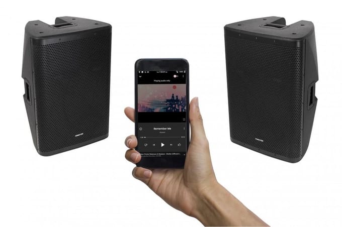 Fonestar FORCE-15DSP - Actieve luidspreker met DSP, Bluetooth 5.0, Fonestar zwart