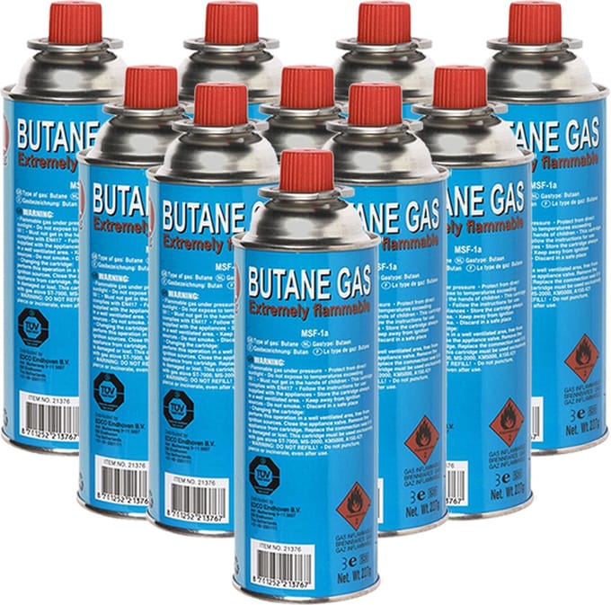 Gasflessen 24 stuks