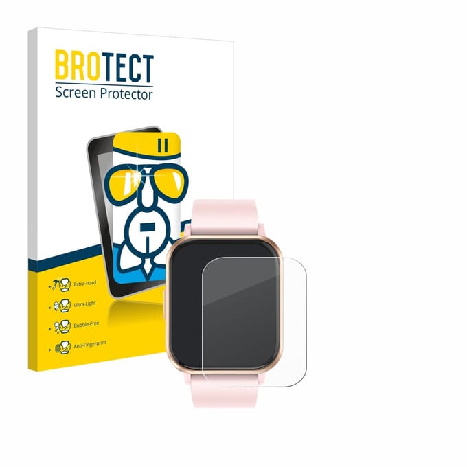 Screenprotector voor walkbee Smartwatch 1.83" Beschermglas transparant