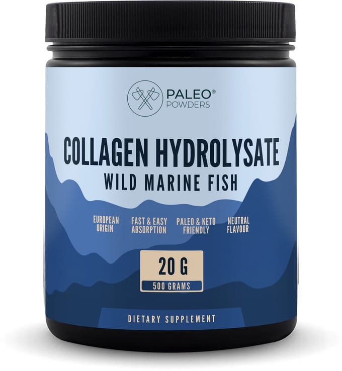 Paleo Powders – Collageen Hydrolysaat – Wild Gevangen Vis – Type I – 500 gram