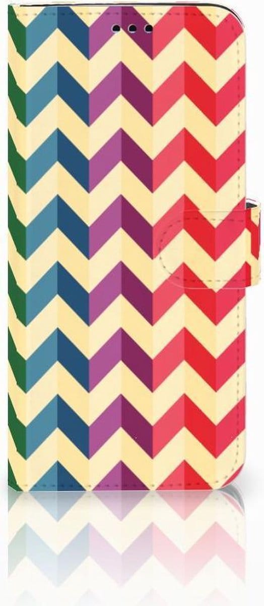 Samsung Galaxy S9 Plus Telefoon Hoesje Zigzag Multi Color