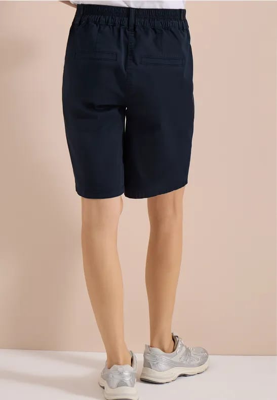 Mid Waist straight legs short in casual pasvorm
