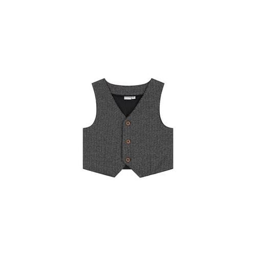 Prénatal peuter gilet Anthra Grey Melange 122/128 heren