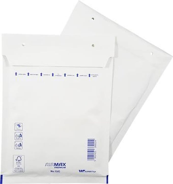 100 stuks - Luchtkussen enveloppen C (Bubbeltjes envelop C/13) 150 x 215 mm