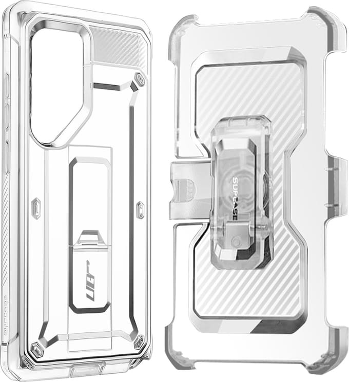 Supcase i-Blason Unicorn Beetle Pro Case voor Samsung Galaxy S24 Ultra - Transparant