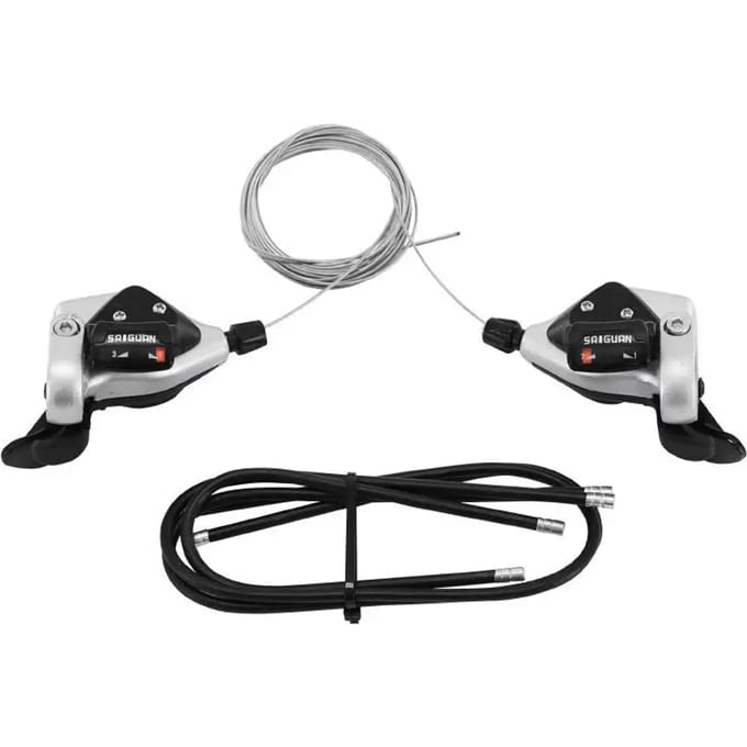 Paar fietshendels P2R Indexe Rapid Push-pull 7 V