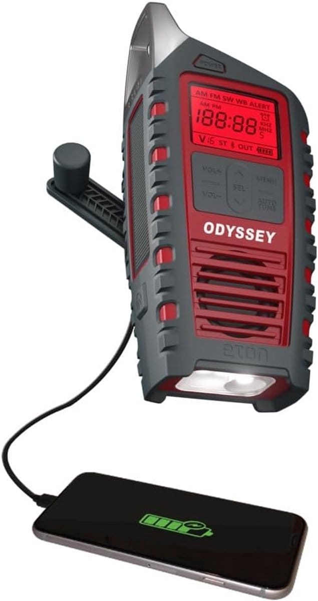 Multi-Band Noodradio met Bluetooth, Zonne-energie en Oplaadbare Batterij