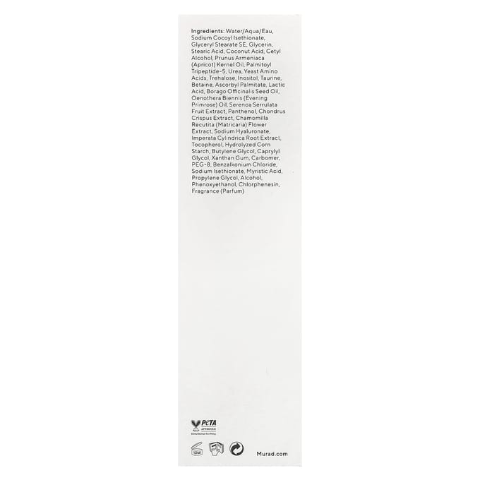 Murad, Renewing Cleansing Cream, 6.75 fl oz (200 ml) white