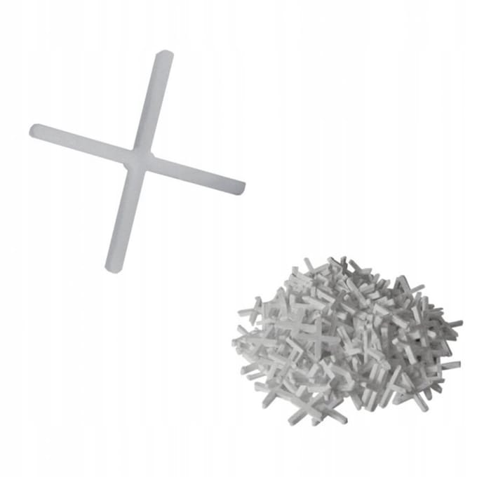 Dedra - Tegelkruisjes - 2,5 mm - 150 stuks - Wit - Kunststof