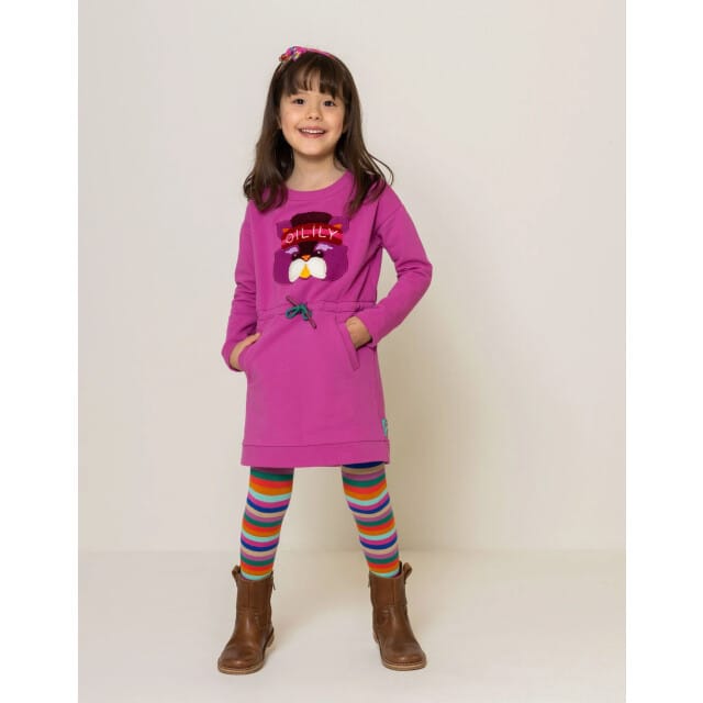 Oilily - Davis sweat dress - Roze - 152/12yr