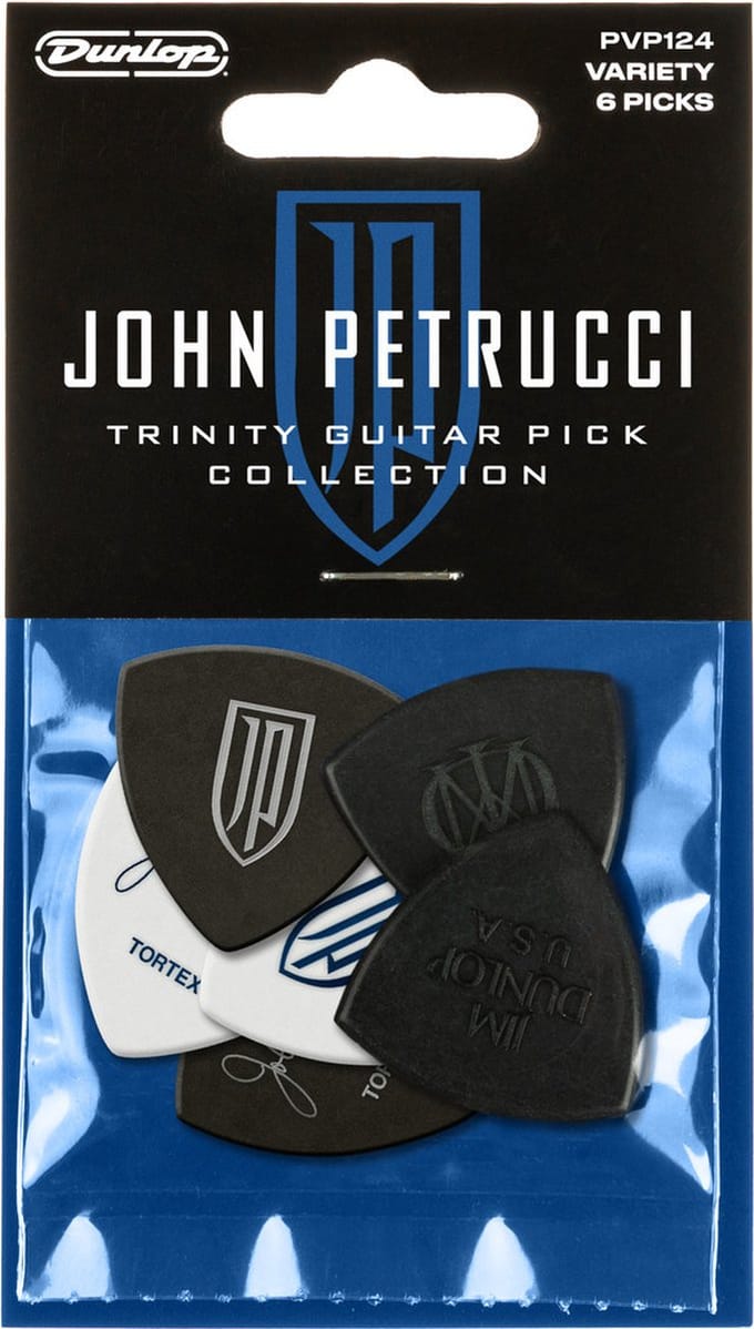 Jim Dunlop John Petrucci - Plectrums - Trinity - Variety Pack