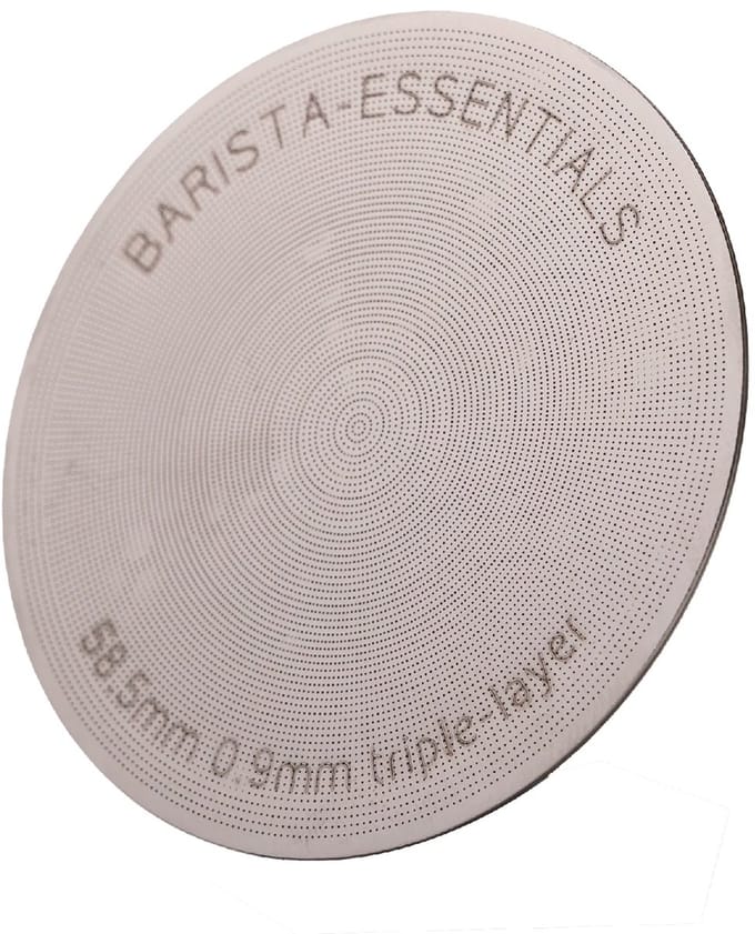 Puck Screen – 58.5 mm – Solid 3-Laags RVS (<1.0 mm) - Espresso