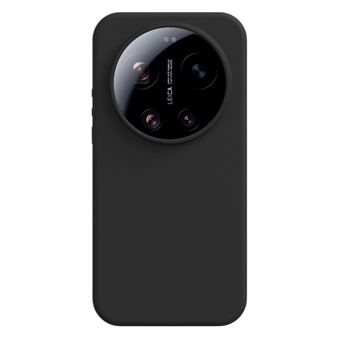 Mocaa Xiaomi 17 Ultra Siliconen Hoesje Zwart