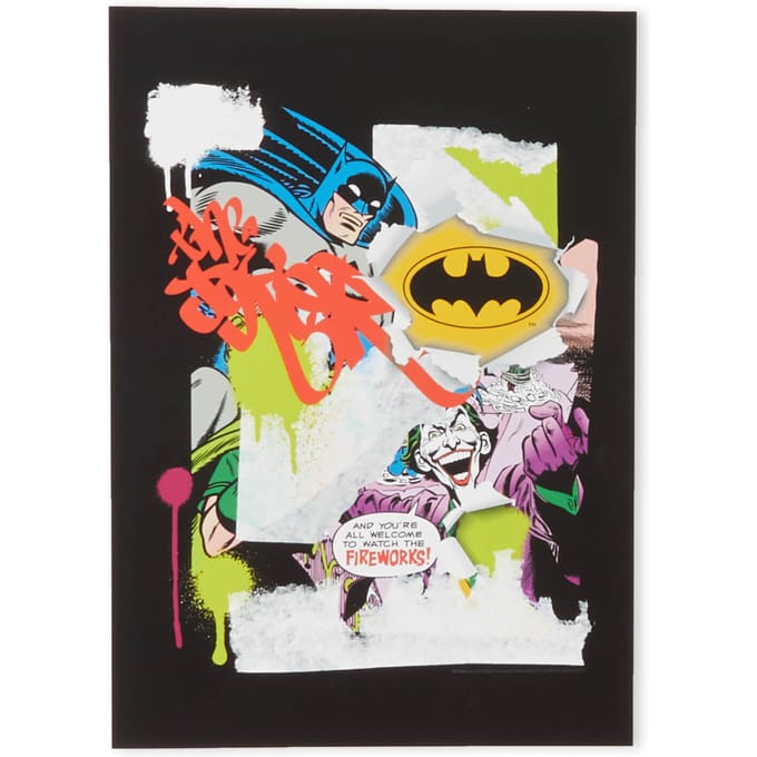 Batman Collage Giclee Poster - A4 - Print Only