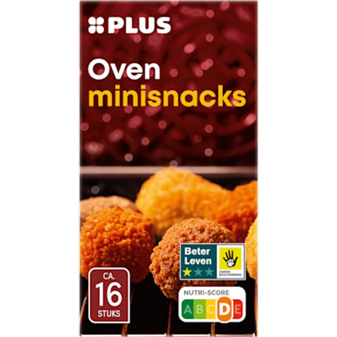 Oven minisnacks 16 stuks