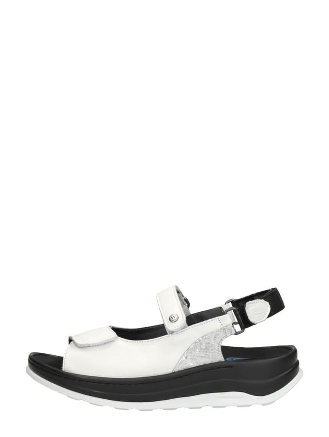Wolky 0335020 100 Dames Sandalen - Wit - 41