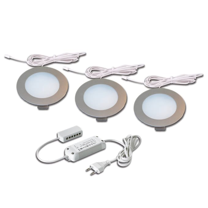 Hera Inbouwlamp FR 78-LED 3 per set warmwit