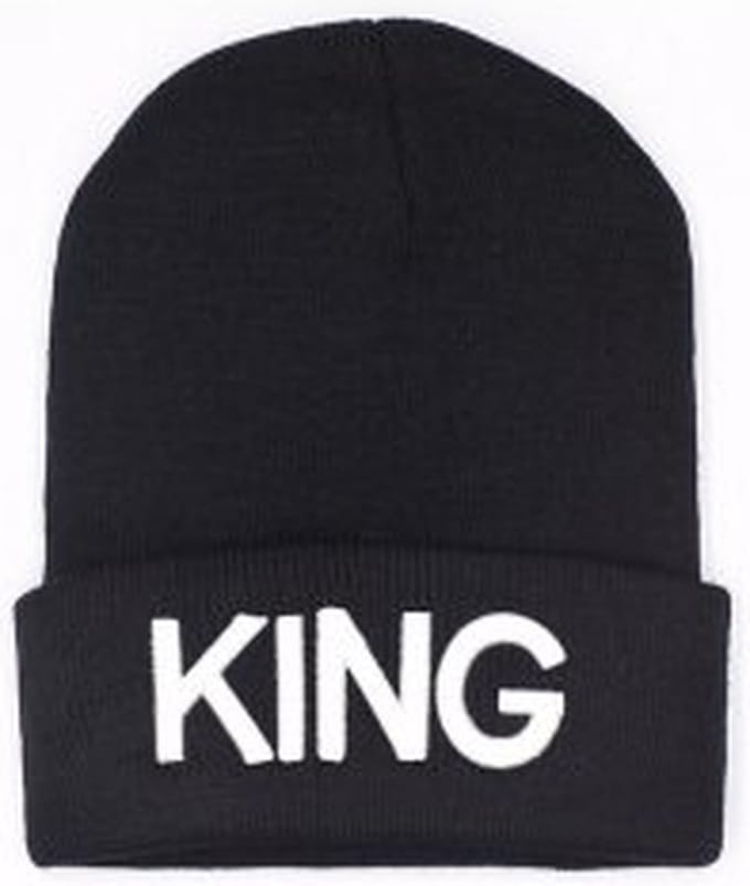 Winkrs | Beanie "King" Zilver | Muts | Hoofddeksel | One Size Unisex