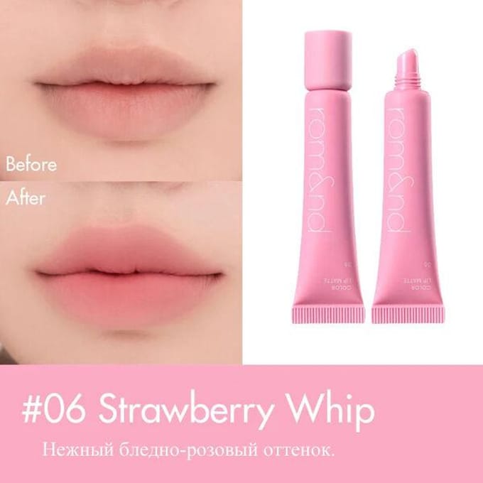 Kleur Lip Matte #06 Strawberry Whip 8g pink