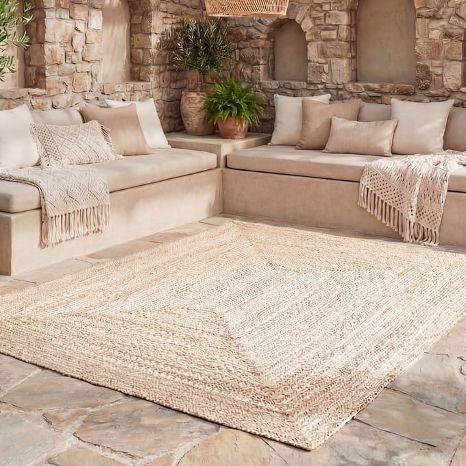 Studio Clarice Buitenkleed - Bali Beige - 80x150cm