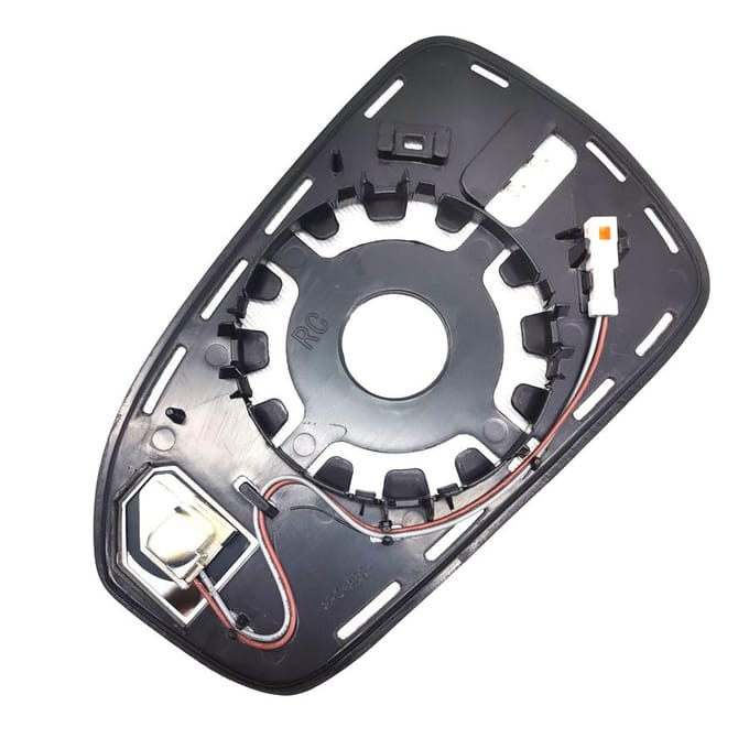 Verre de rétroviseur droit avec détection d'angle mort pour Ford Fusion 2013-2020 gray
